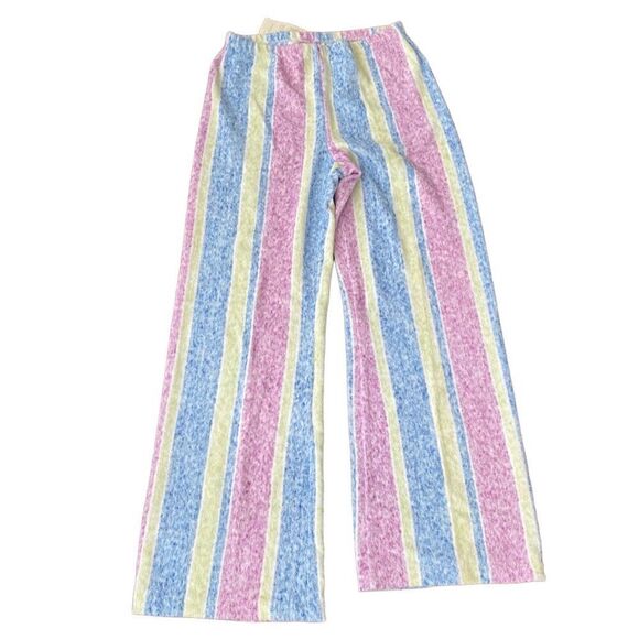 White Stag Terry Cloth Flare Pants Medium Vintage NWT Deadstock Elastic Waist - Picture 1 of 5
